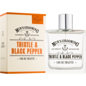 Scottish Fine Soaps Men’s Grooming Thistle & Black Pepper eau de toilette pentru bărbați